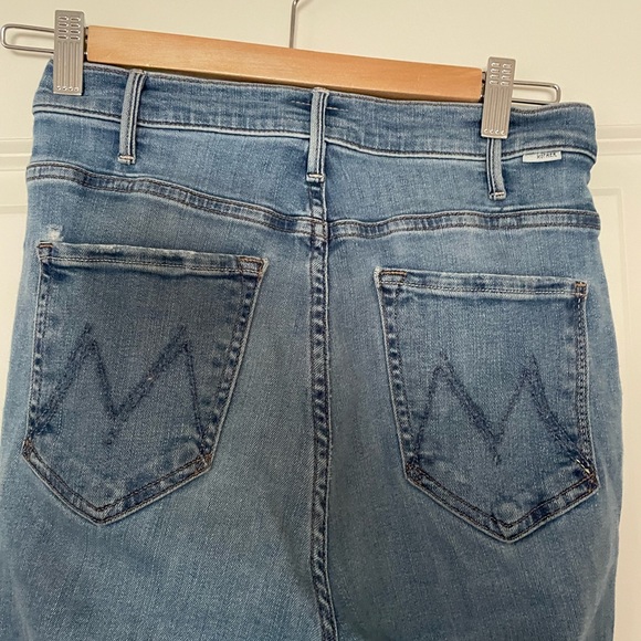 MOTHER Women’s 26 The Hustler Ankle Fray - Picture 3 of 7